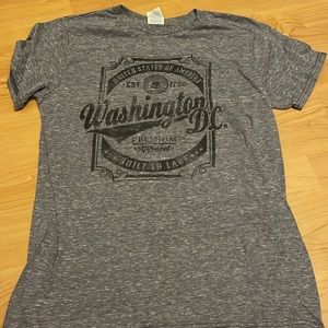 Gray Washington DC shirt size small